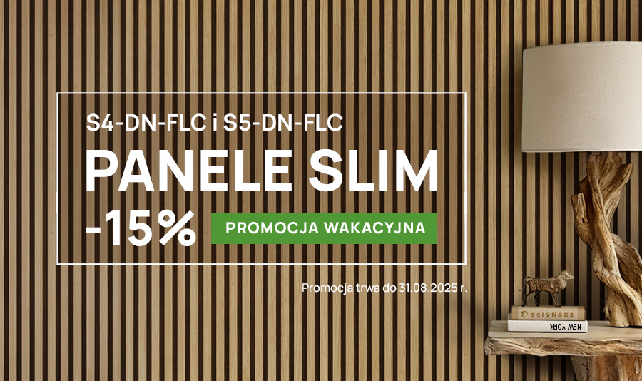Wakacyjna promocja. -15% na panele SLIM! - Lagrus